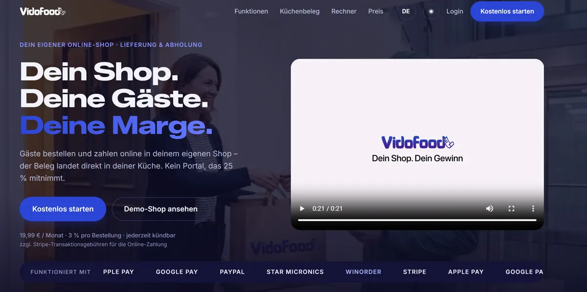 Bestellshop vidofood.de